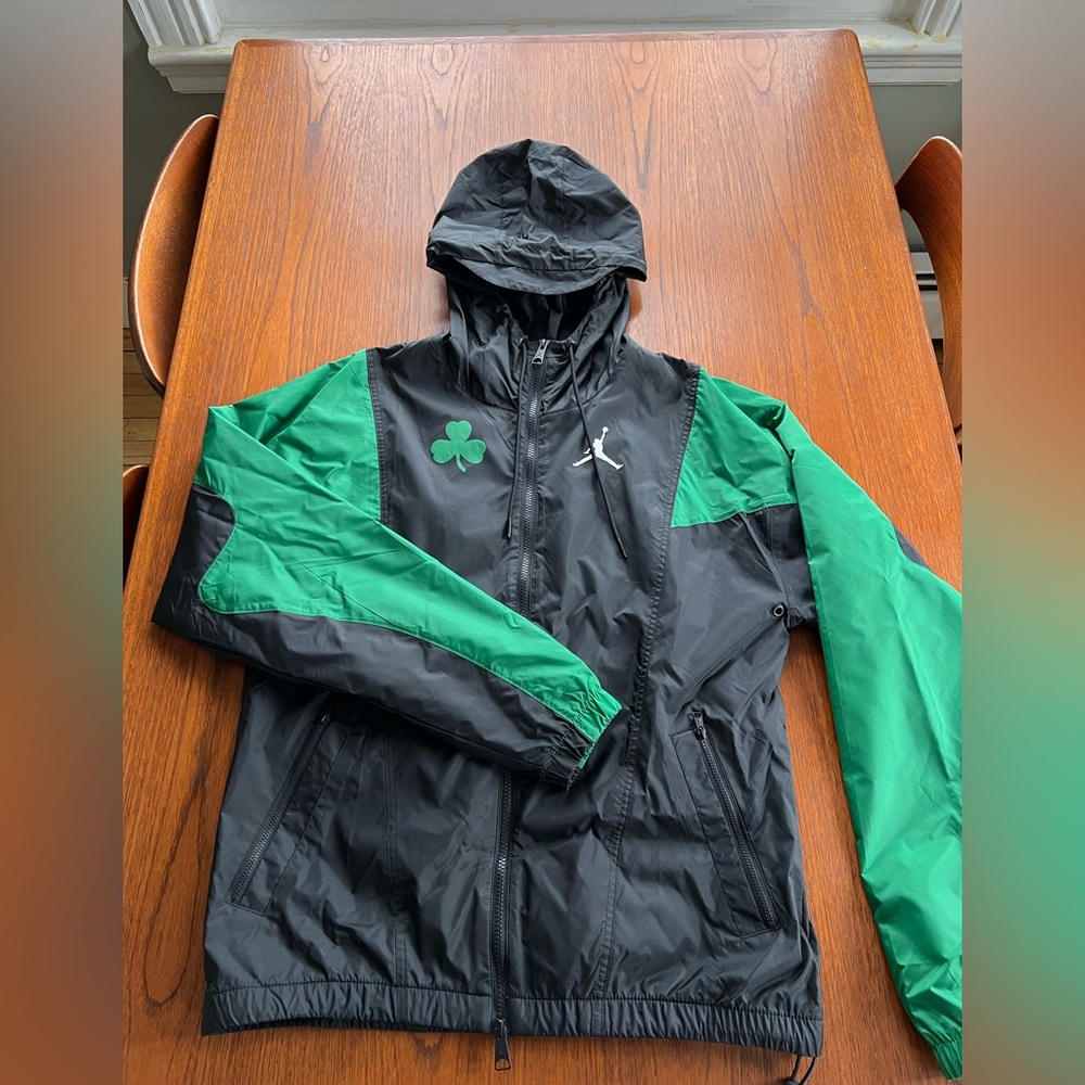 Jordan Boston Celtics Windbreaker - Like new